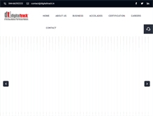 Tablet Screenshot of digitaltrack.in