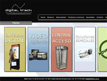 Tablet Screenshot of digitaltrack.com.ar